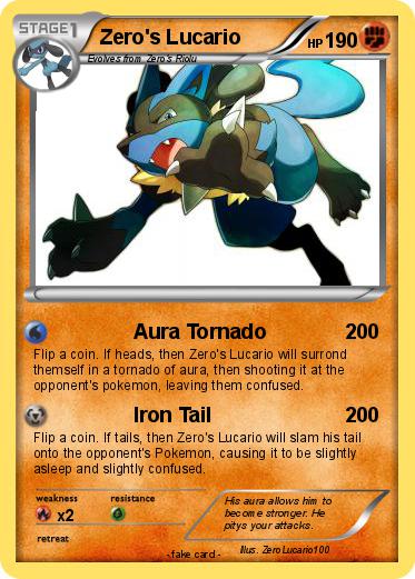 Pokemon Zero's Lucario