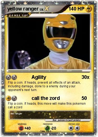 Pokemon yellow ranger