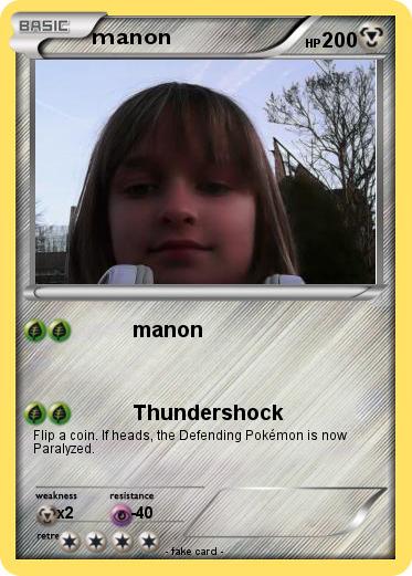 Pokemon manon