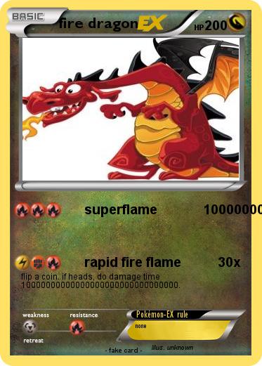 Pokemon fire dragon