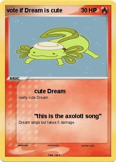 Pokemon vote if Dream is cute
