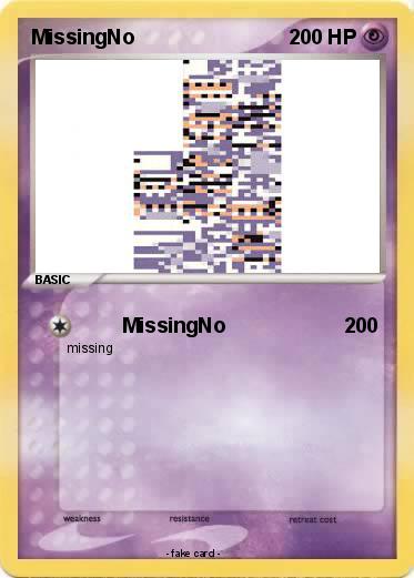 Pokemon MissingNo