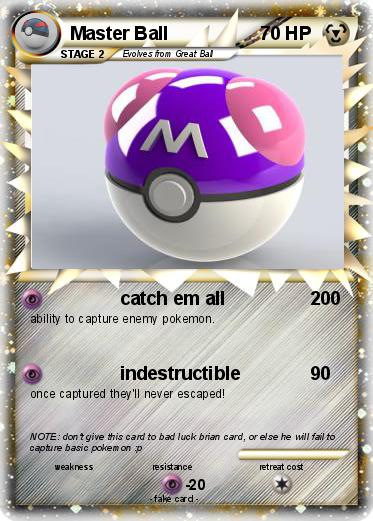 Pokemon Master Ball