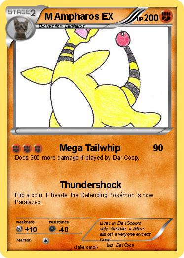 Pokemon M Ampharos EX