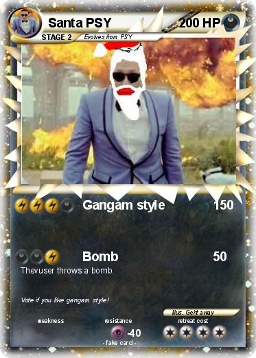 Pokemon Santa PSY