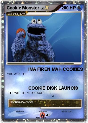 Pokemon Cookie Monster