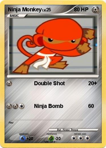 Pokemon Ninja Monkey