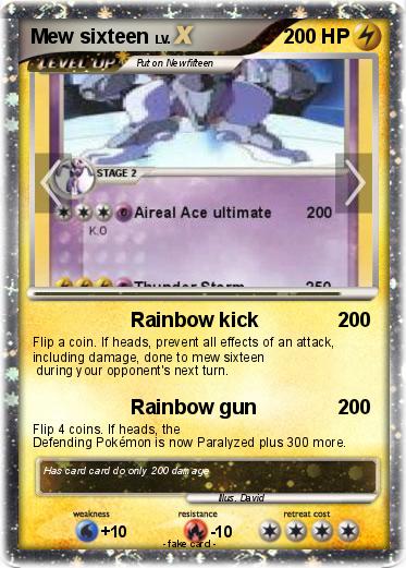 Pokemon Mew sixteen
