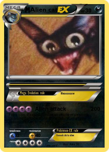 Pokemon Alien cat