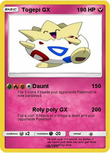 Pokemon Togepi GX