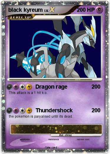 Pokemon black kyreum