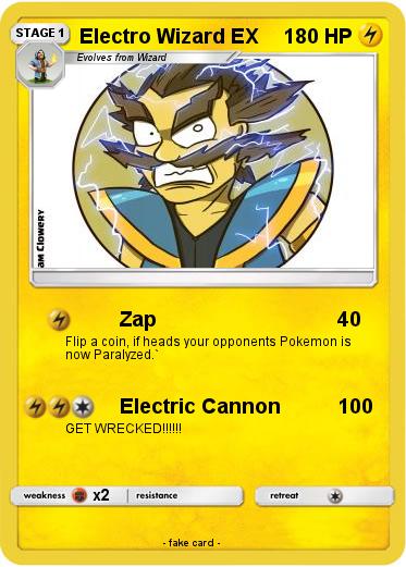 Pokemon Electro Wizard EX