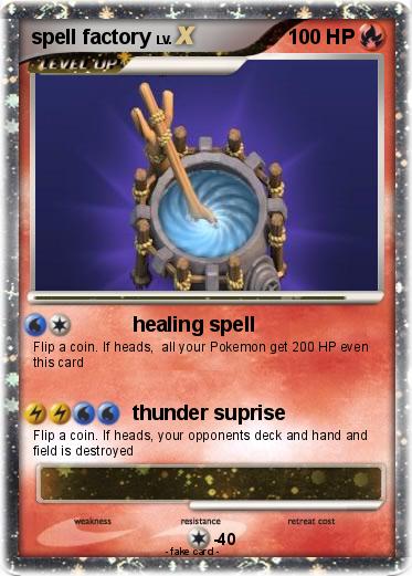Pokemon spell factory Pokemon spell factory