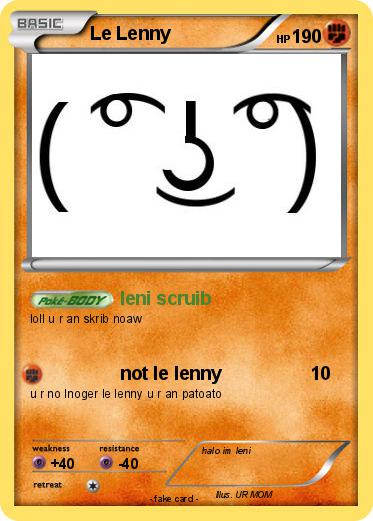 Pokemon Le Lenny