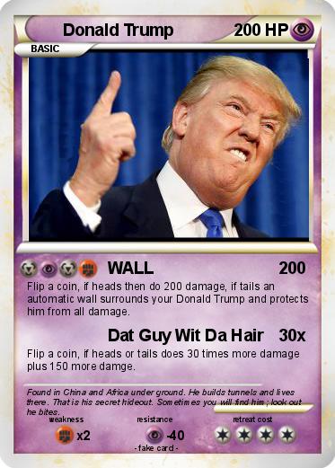 Pokemon Donald Trump