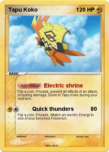 Pokemon Tapu Koko