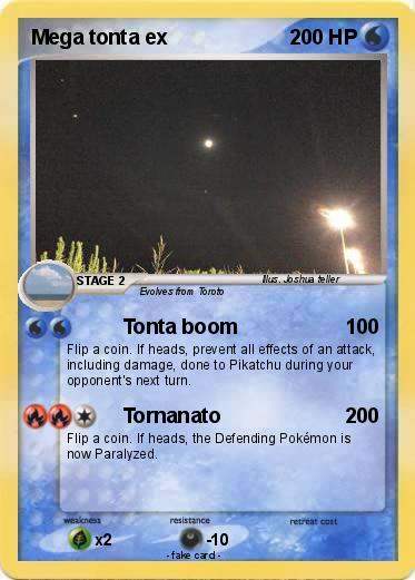 Pokemon Mega tonta ex