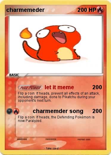 Pokemon charmemeder