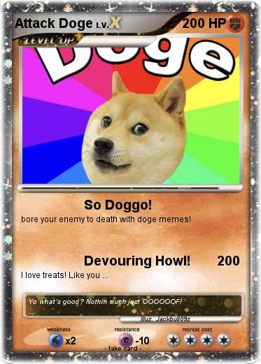 Pokemon Attack Doge
