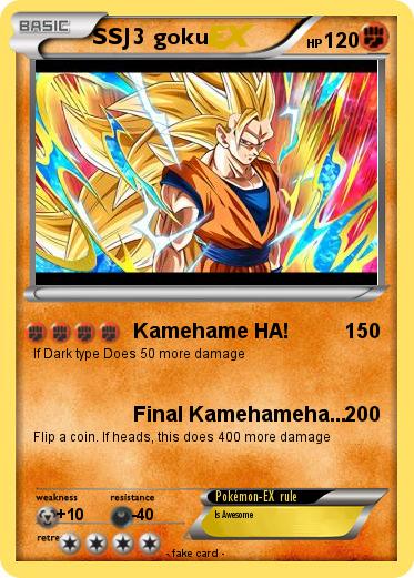 Pokemon SSJ3 goku