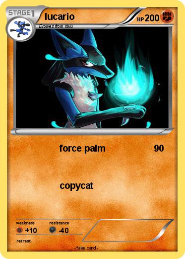 Pokemon lucario