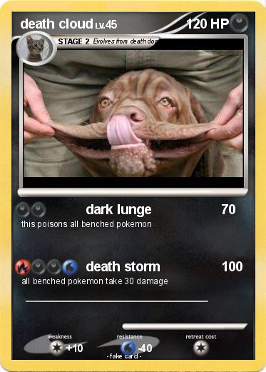Pokemon death cloud