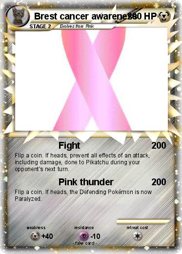 Pokemon Brest cancer awareness