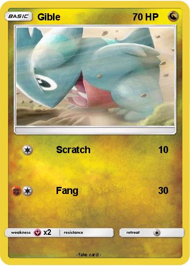 Pokemon Gible