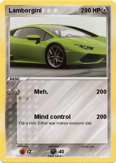 Pokemon Lamborgini