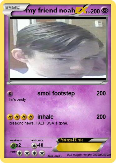 Pokemon my friend noah