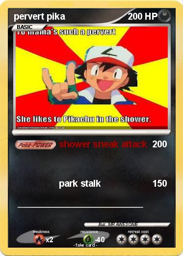 Pokemon pervert pika