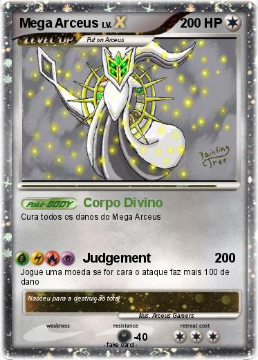 Pokemon Mega Arceus