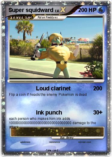 Pokemon Super squidward