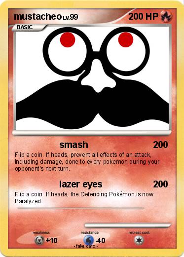 Pokemon mustacheo