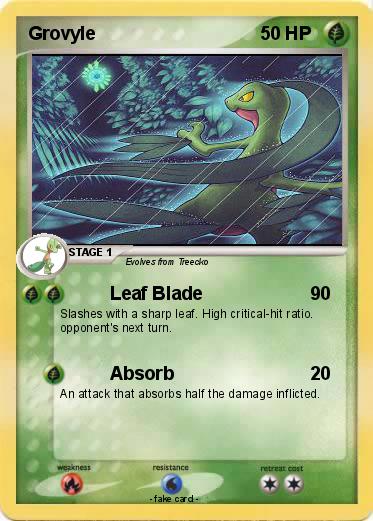Pokemon Grovyle