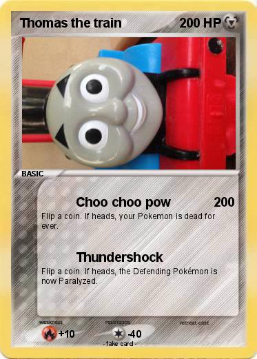 Pokemon Thomas the train