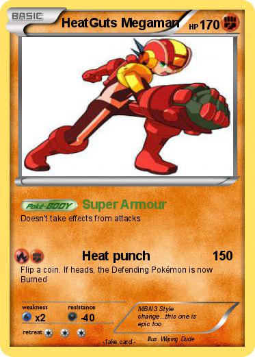 Pokemon HeatGuts Megaman