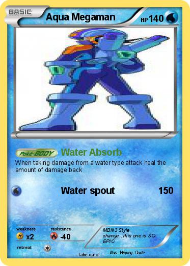 Pokemon Aqua Megaman
