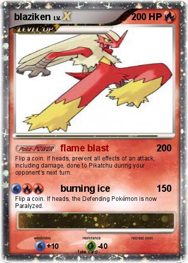 Pokemon blaziken