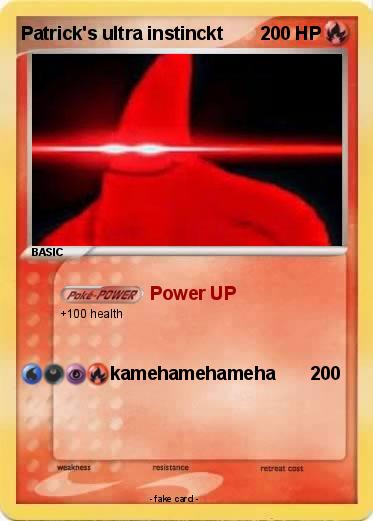 Pokemon Patrick's ultra instinckt