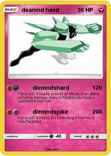 Pokemon deanmd haed