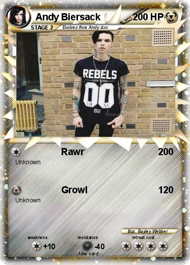 Pokemon Andy Biersack