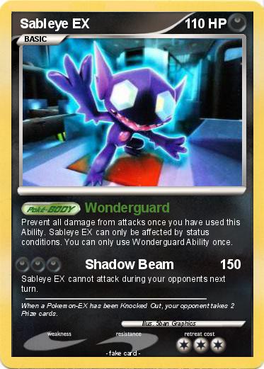 Pokemon Sableye EX