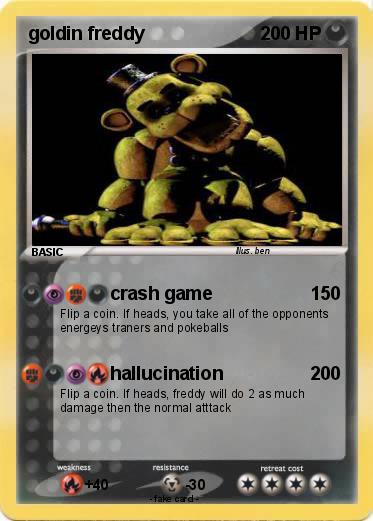 Pokemon goldin freddy