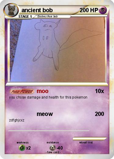 Pokemon ancient bob
