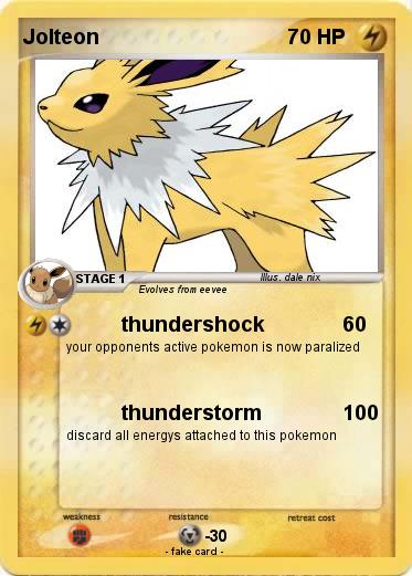 Pokemon Jolteon