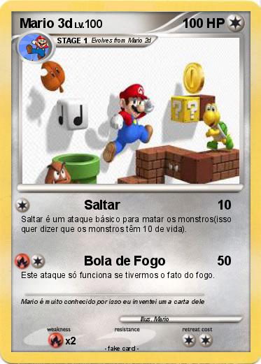 Pokemon Mario 3d