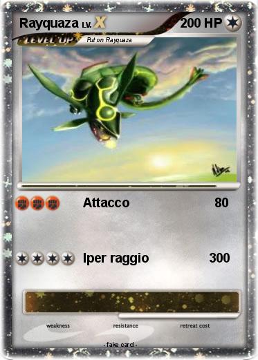 Pokemon Rayquaza