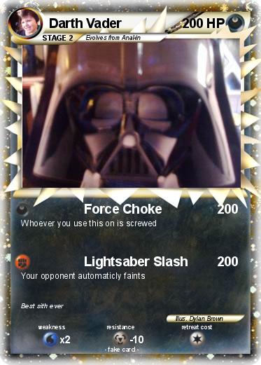Pokemon Darth Vader