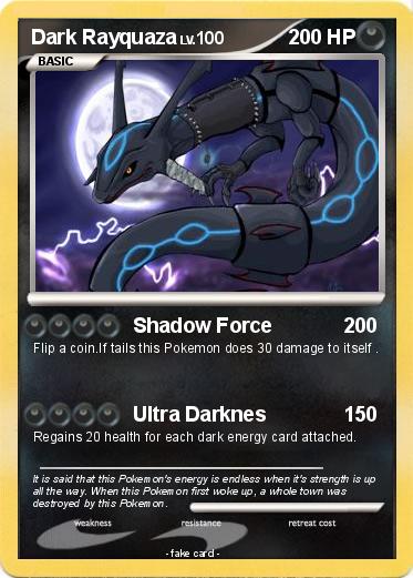 Pokemon Dark Rayquaza
